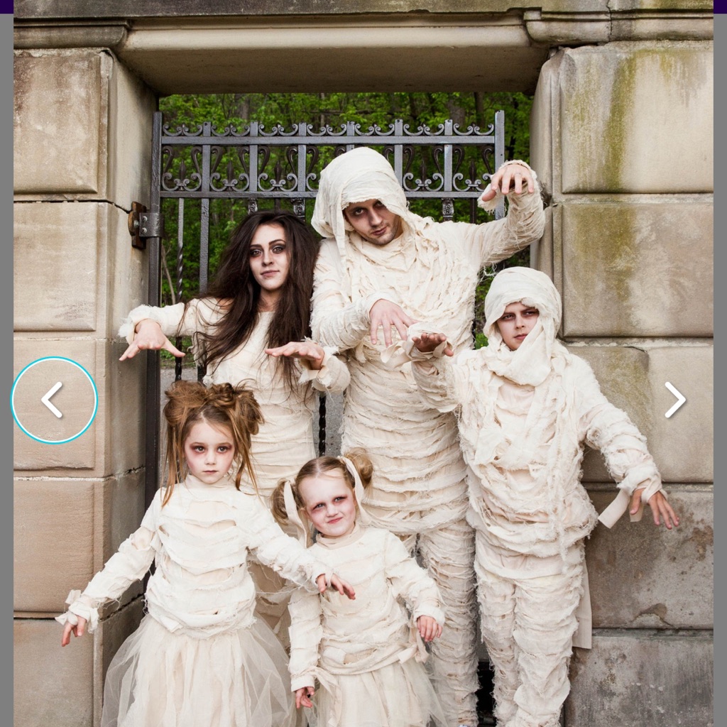 Family Of 6 Mummy Costumes